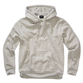 Brandit Kapuzenpullover TOM grau-melange