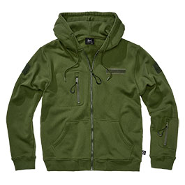Brandit Tactical Sweat Jacket oliv