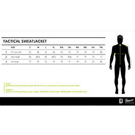 Kleinbild 5 Brandit Tactical Sweat Jacket oliv