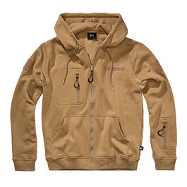 Brandit Tactical Sweat Jacket camel