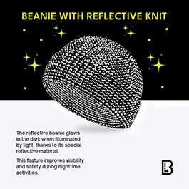 Kleinbild 4 Brandit Reflektierende Beanie dunkelblau