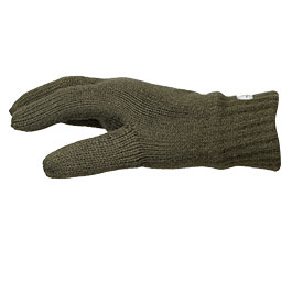 Kleinbild 2 Brandit Strick-Handschuhe mit Fleecefutter  oliv
