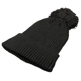 Kleinbild 2 Brandit Bommelmtze mit Fleecefutter schwarz