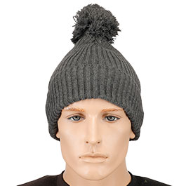 Brandit Bommelmtze mit Fleecefutter anthrazit