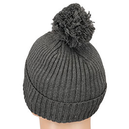 Kleinbild 1 Brandit Bommelmtze mit Fleecefutter anthrazit