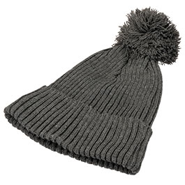 Kleinbild 2 Brandit Bommelmtze mit Fleecefutter anthrazit