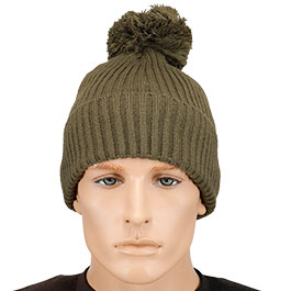 Thumbnail Brandit Bommelmtze mit Fleecefutter oliv