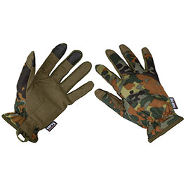 MFH Fingerhandschuhe flecktarn Leichtgewicht