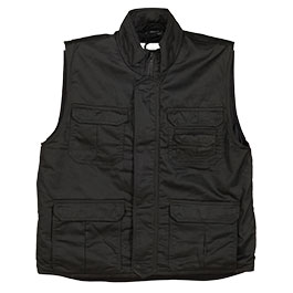 Brandit Safari Weste gefttert schwarz