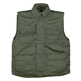 Brandit Safari Weste gefttert oliv
