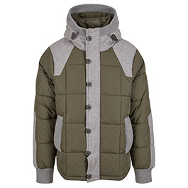 Brandit Steppjacke Garret Jacket oliv-grau