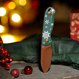 Kleinbild 1 Kizer Christmas Feststehendes Universalmesser