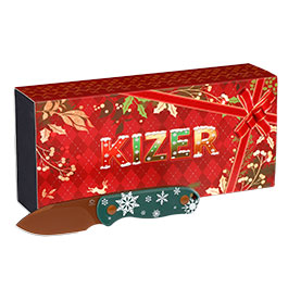Kleinbild 10 Kizer Christmas Feststehendes Universalmesser