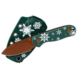 Kleinbild 3 Kizer Christmas Feststehendes Universalmesser