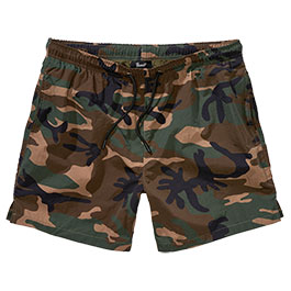 Produktbild zu Brandit Swimshorts Basic Badehose woodland ...