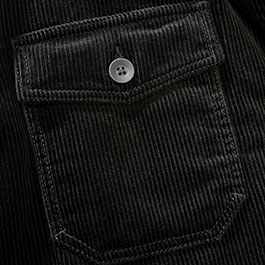 Kleinbild 3 Brandit Cordjacke Corduroy Jacket schwarz