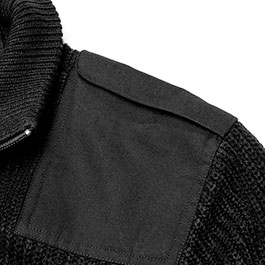 Kleinbild 2 Brandit Strickjacke BW Cardigan schwarz
