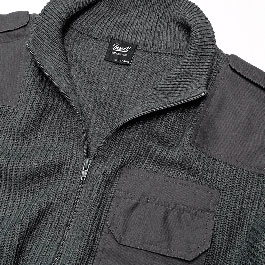 Kleinbild 1 Brandit Strickjacke BW Cardigan anthrazit