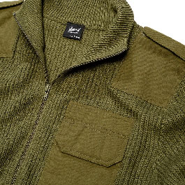 Kleinbild 1 Brandit Strickjacke BW Cardigan oliv