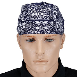 Produktbild zu MFH Kopftuch Headwrap paisley-navyblau ...