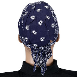 Kleinbild 4 MFH Kopftuch Headwrap paisley-navyblau
