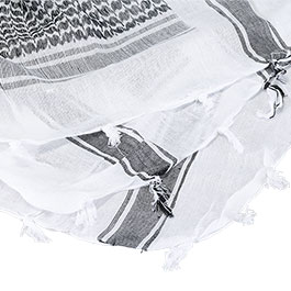 Kleinbild 4 101 INC PLO Schal Shemagh extrafein gewebt schwarz-wei�