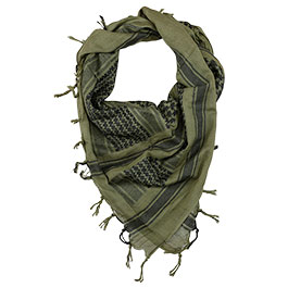 Kleinbild 1 101 INC PLO Schal Shemagh extrafein gewebt schwarz-gr�n