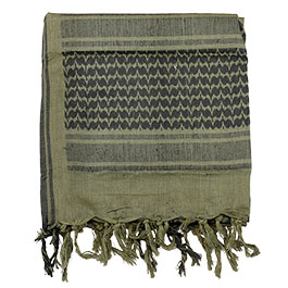 Kleinbild 2 101 INC PLO Schal Shemagh extrafein gewebt schwarz-gr�n