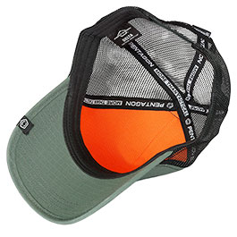 Kleinbild 9 Pentagon Baseball Cap Delta Tactical BB Mesh mit Netzeinsatz verstellbar Camo Green