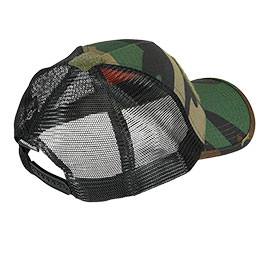 Kleinbild 8 Pentagon Baseball Cap Delta Tactical BB Mesh Camo mit Netzeinsatz verstellbar woodland