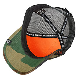 Kleinbild 9 Pentagon Baseball Cap Delta Tactical BB Mesh Camo mit Netzeinsatz verstellbar woodland