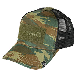 Kleinbild 6 Pentagon Baseball Cap Delta Tactical BB Mesh Camo mit Netzeinsatz verstellbar Greek Lizard camo