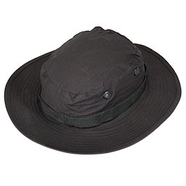 Kleinbild 3 Teesar US GI Dschungelhut Buschhut Boonie Ripstop schwarz