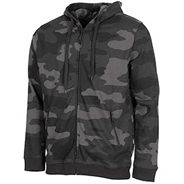 Produktbild zu MFH Sweatjacke Trainingsjacke Jogger mit Kapuze dark camo ...