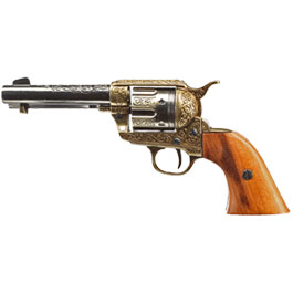 Colt Peacemaker 45er messingfarben Deko