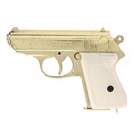 Dekowaffe Deutsche Polizeipistole 1931 goldfinish