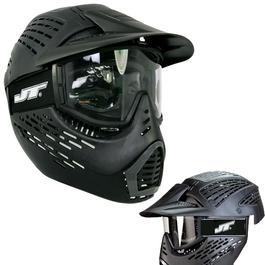JT Elite Headshield Schutzmaske schwarz Single Glas