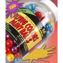 Paintballs Kal. .50, 200er Flasche