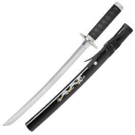 Haller Wakizashi Silberdrache Samurai Schwert