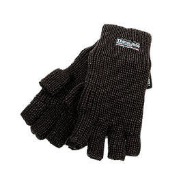 Thinsulate Halbfingerhandschuhe schwarz