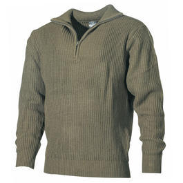 Mil-Tec Pullover Troyer oliv