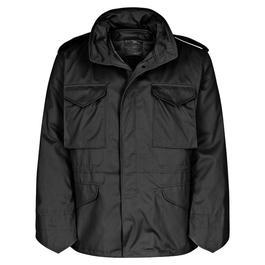 Feldjacke Mil-Tec M-65 Style, mit ausknpfbarem Futter,  schwarz