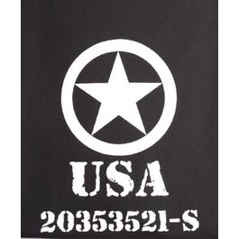 Mil-Tec T-Shirt USA, schwarz