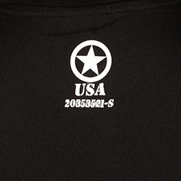 Kleinbild 6 Mil-Tec T-Shirt USA, schwarz