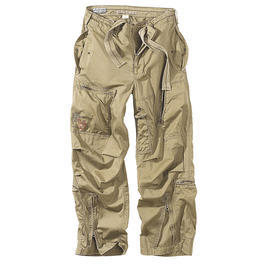 Infantry Cargo Trousers Surplus, sand gewaschen