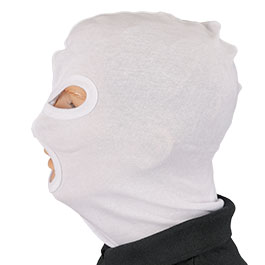 Kleinbild 2 Kopfhaube, Balaclava 3-Loch, weiss