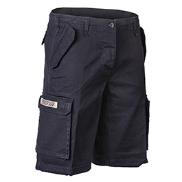 Paratrooper Shorts washed schwarz