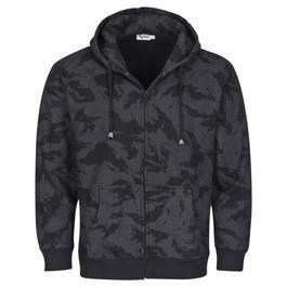 Sweatjacke mit Kapuze, russian-night-camo