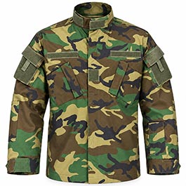 Produktbild zu Mil-Tec ACU Feldjacke, Ripstop, woodland ...