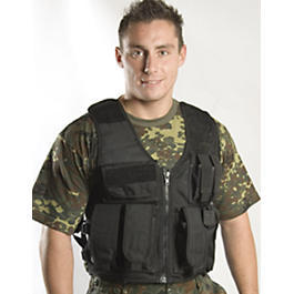 Strike System Tactical Weste, schwarz, Uni